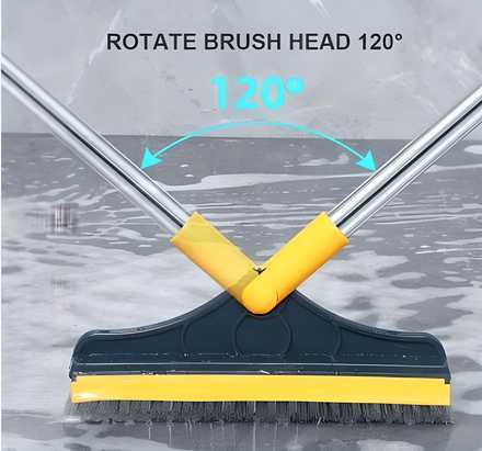 2-in-1 Floor Scrubbing Brush